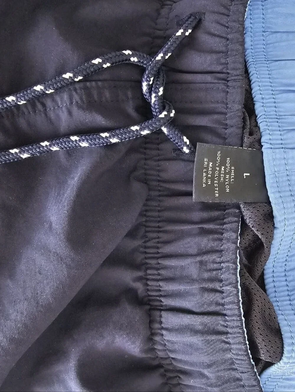 Roundtree & Yorke Aqua-Charter Men’s Swim Trunks – Navy Blue, Size L